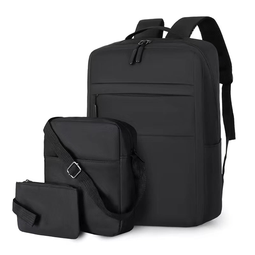 Раница за лаптоп No brand BP-38, 3в1, 15.6", Черен - 45312