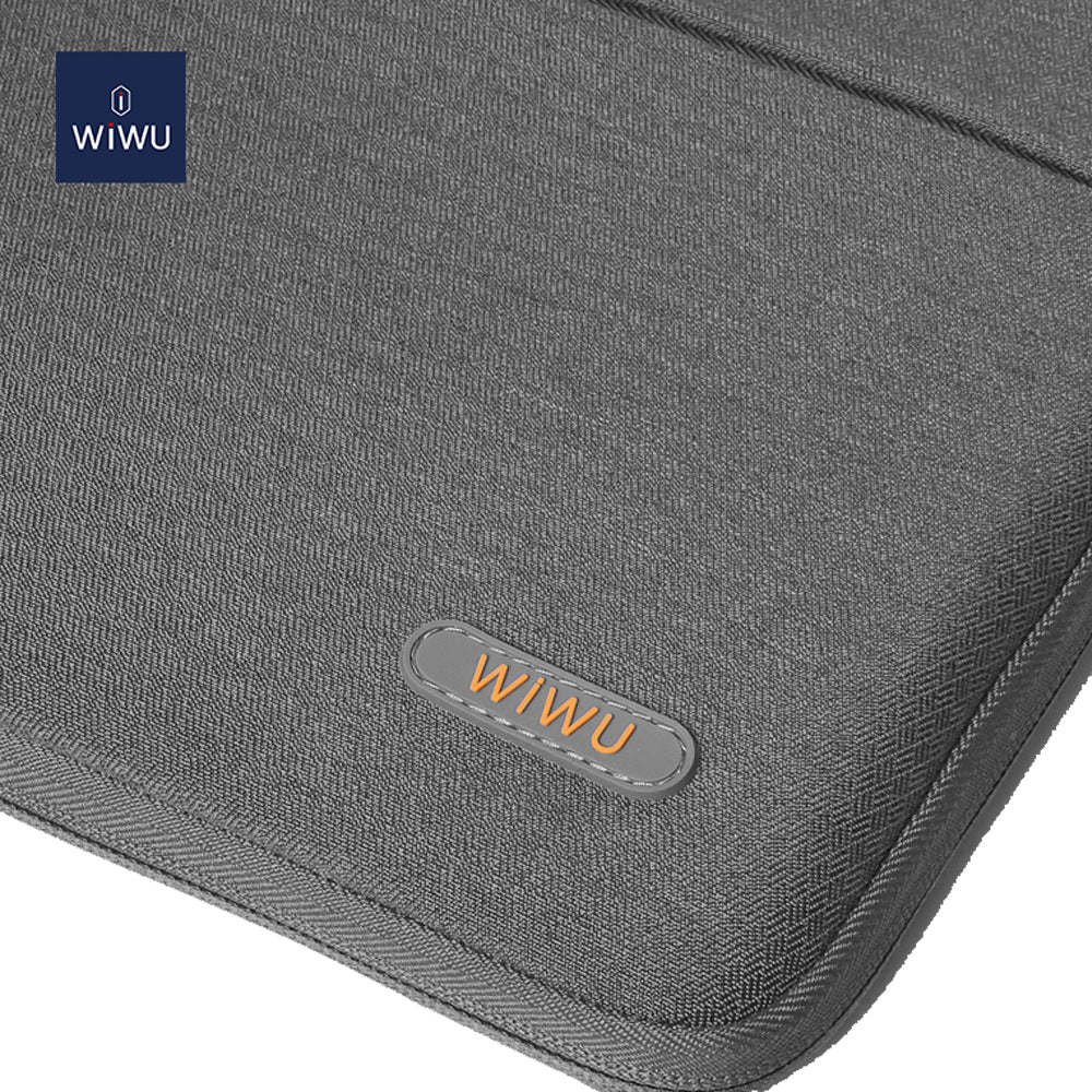 Чанта за лаптоп WiWu, 14", Сив - 45334