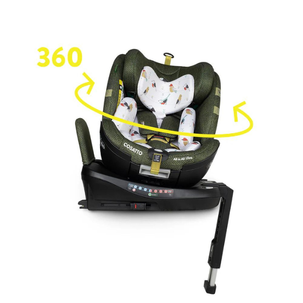 Cosatto CT5773 ALL in ALL ULTRA Rotate I-Size Bureau столче за кола - снимка 9