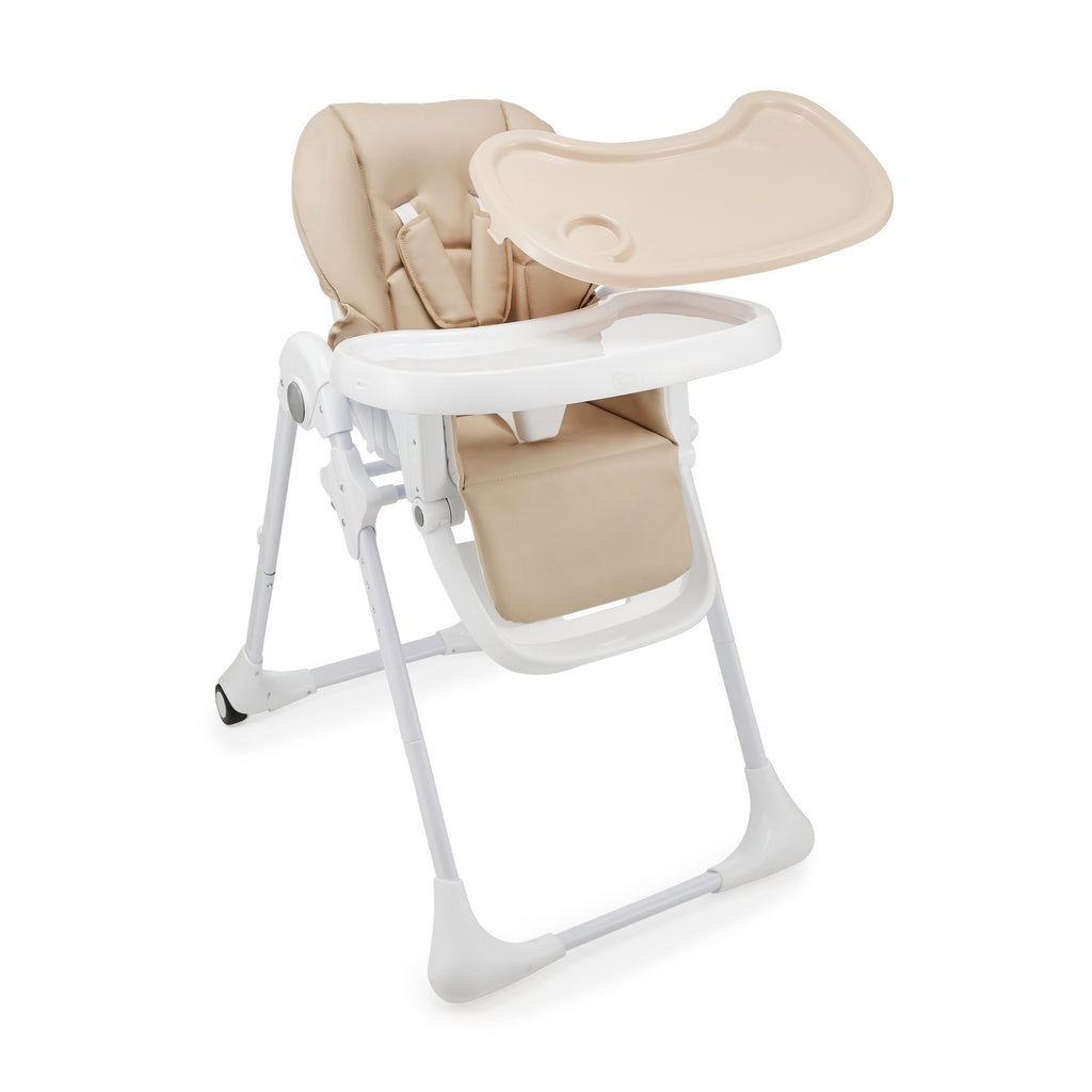 Kinderkraft TUMMIE столче за хранене BEIGE - снимка 4
