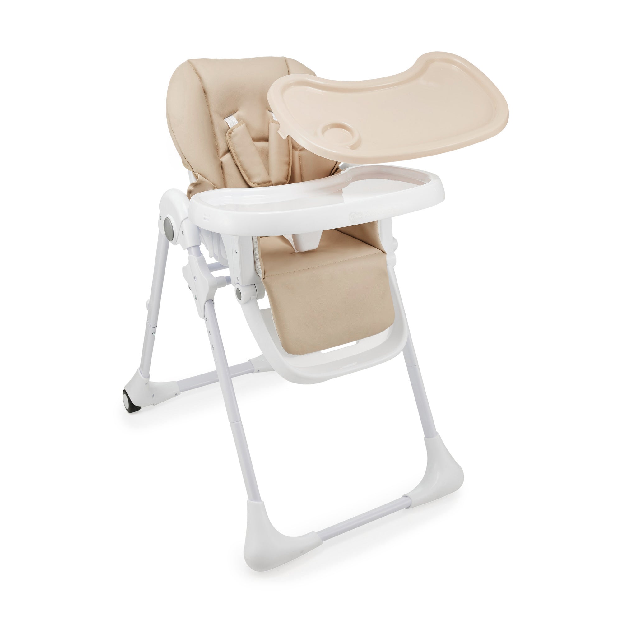 Kinderkraft TUMMIE столче за хранене BEIGE - снимка 4