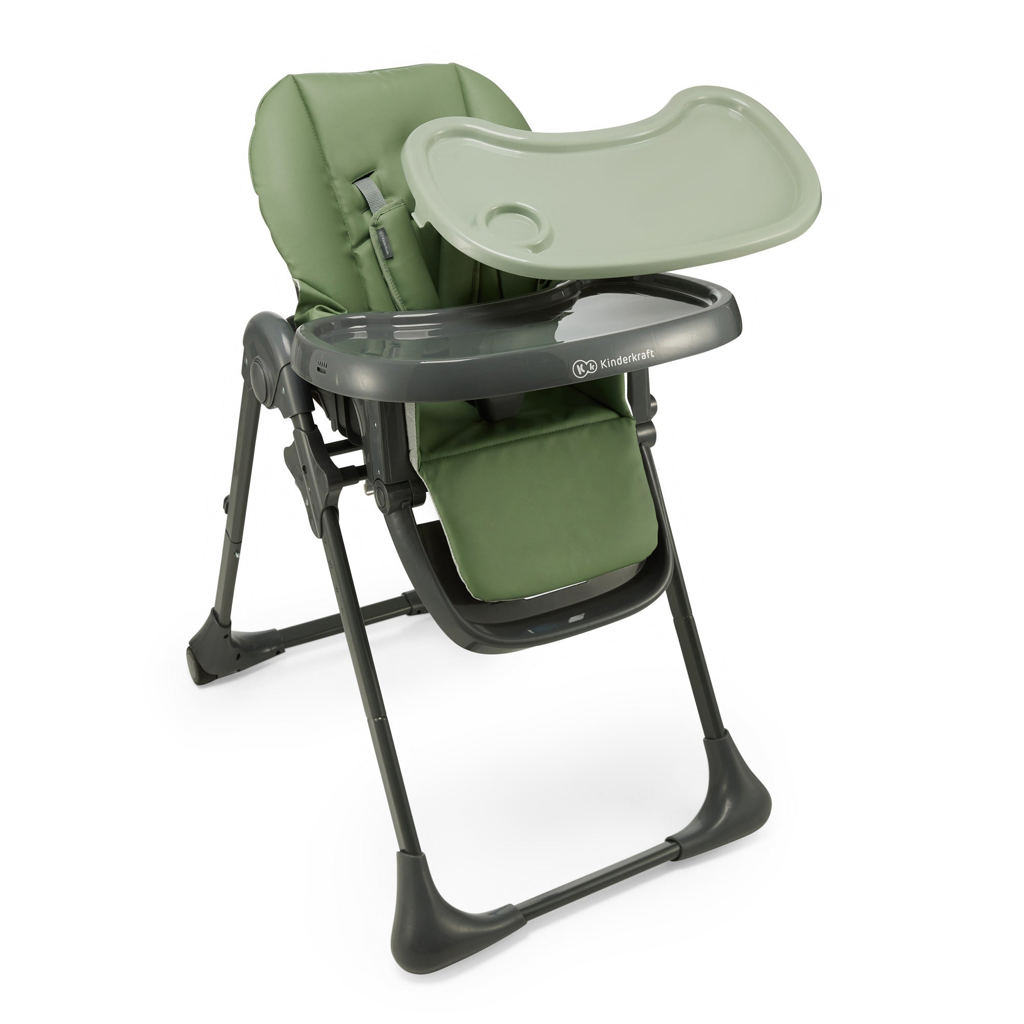 Kinderkraft TUMMIE столче за хранене GREEN - снимка 4
