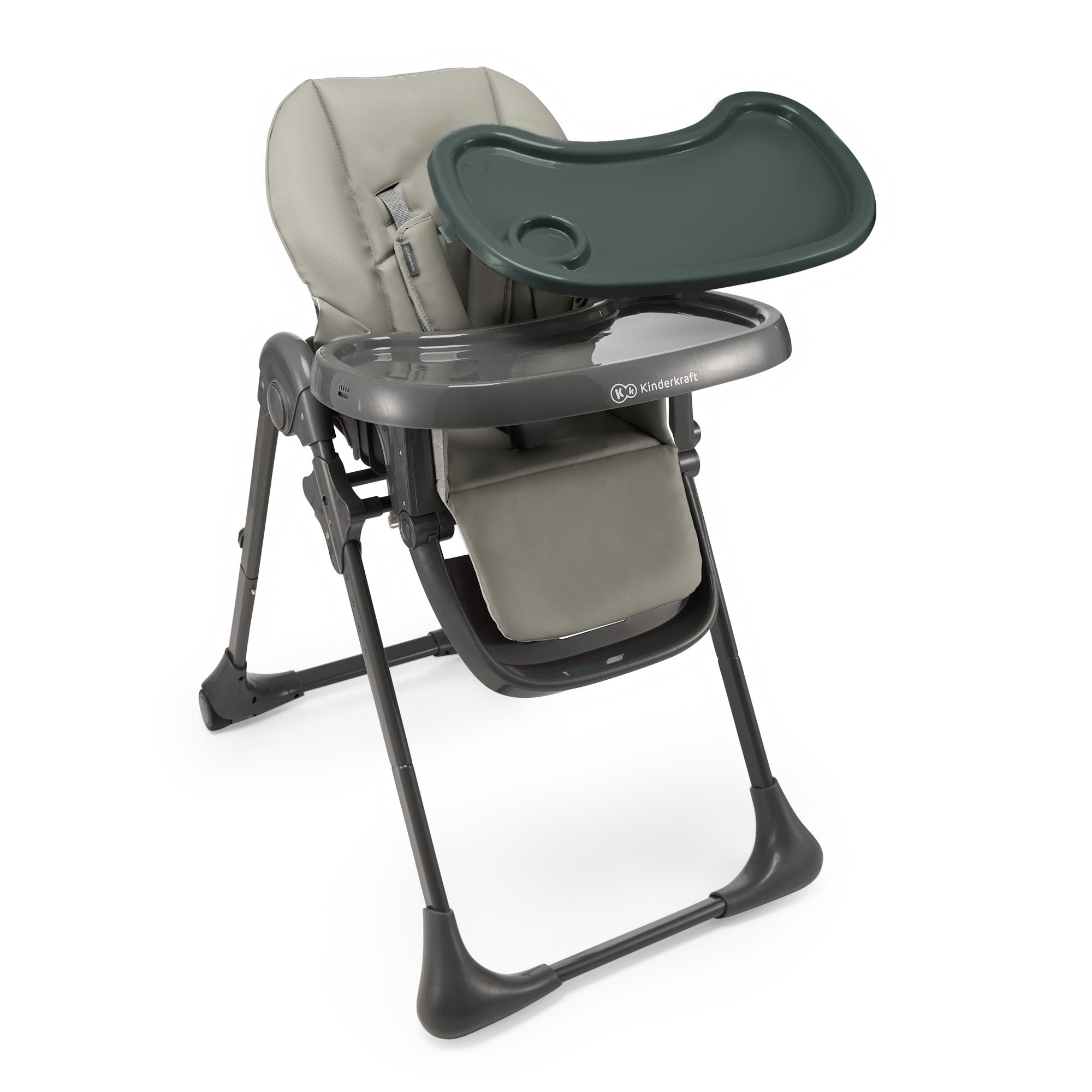 Kinderkraft TUMMIE столче за хранене GREY - снимка 4