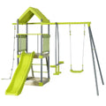 Green For Swing Set – Комплект с люлки и пързалка за игра