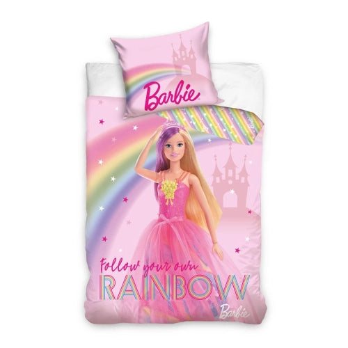 Детски спален комплект Barbie Pinк 70x85