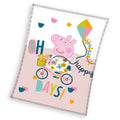 Детско одеяло Peppa Pig Oh happy days 130x170cm