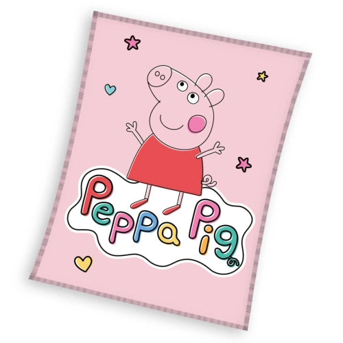 Детско одеяло Peppa Pig Happy 110x140cm