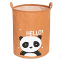 Детска памучна кошница за съхранение на играчки, Hello Panda