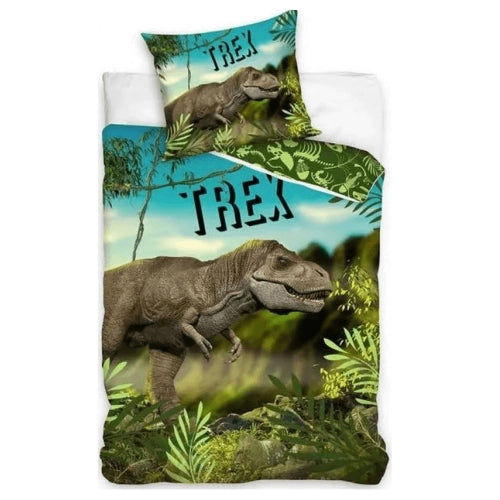 Детско спално бельо T-Rex - 2 части 160*200 / 70*80