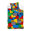 Детски спален комплект Блокчета Lego - 2 части