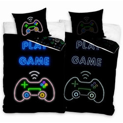 Детски светещ спален комплект Play Game - 2 части
