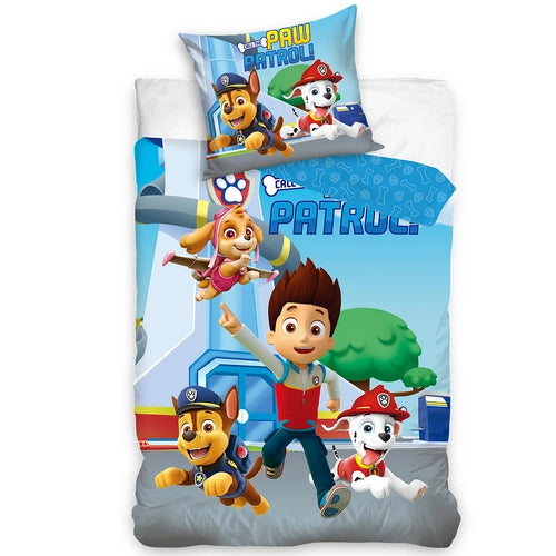 Детски спален комплект Happy Paw Patrol - 2 части