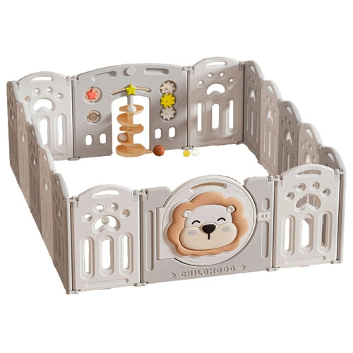 Бебешка ограда за безопасна игра Lion