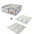 BearBuddies PlayYard – бебешка кошара с килим 120x120 см