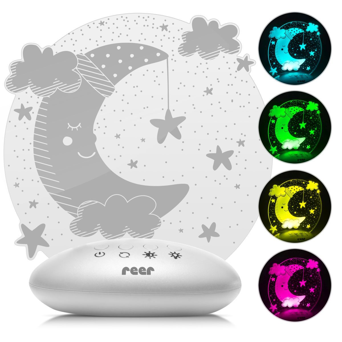 52121 Reer ColourLumy нощна лампа ЛУНА - снимка 2