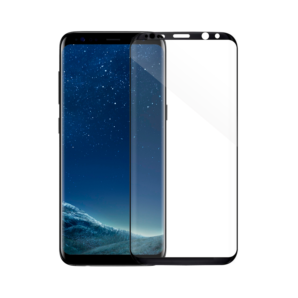Протектор Mocoson Polymer Nano Ceramic, за Samsung Galaxy S8, 5D, 0.3 mm, Черен - 52603