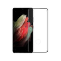 Стъклен протектор за целия екран No brand, За Samsung Galaxy S21, 3D, 0.3mm, Черен - 52654