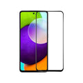 Стъклен протектор за целия екран No brand, За Samsung Galaxy A52, 3D, 0.3mm, Черен - 52696