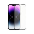Стъклен протектор DeTech, за iPhone 15 Pro, 3D Full glue, 0.3mm, Черен - 52720
