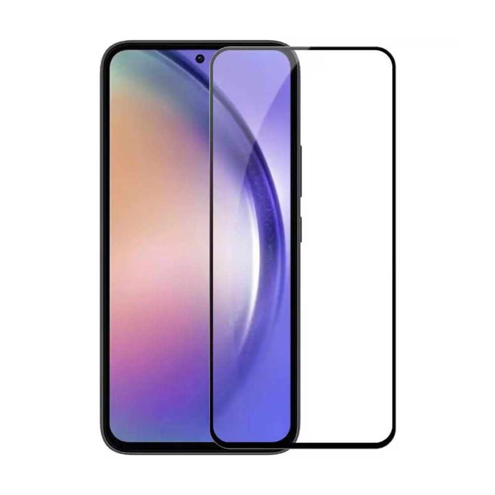 Стъклен протектор DeTech, за Samsung Galaxy A54, 3D Full glue, 0.3mm, Черен - 52723