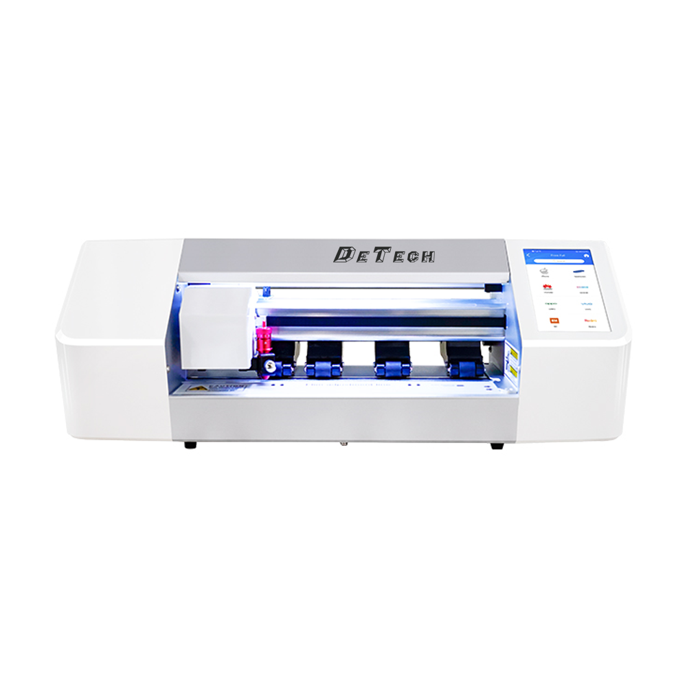 Плотер за защитни фолиа DeTech FP-01, До 16 инча, Сензорен екран, Wi-Fi, Bluetooth, 580x200x170mm - 52732