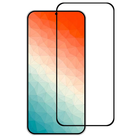 Стъклен протектор DeTech, за Samsung Galaxy S25 Plus, 3D Full glue, 0.3 мм, Черен - 52757