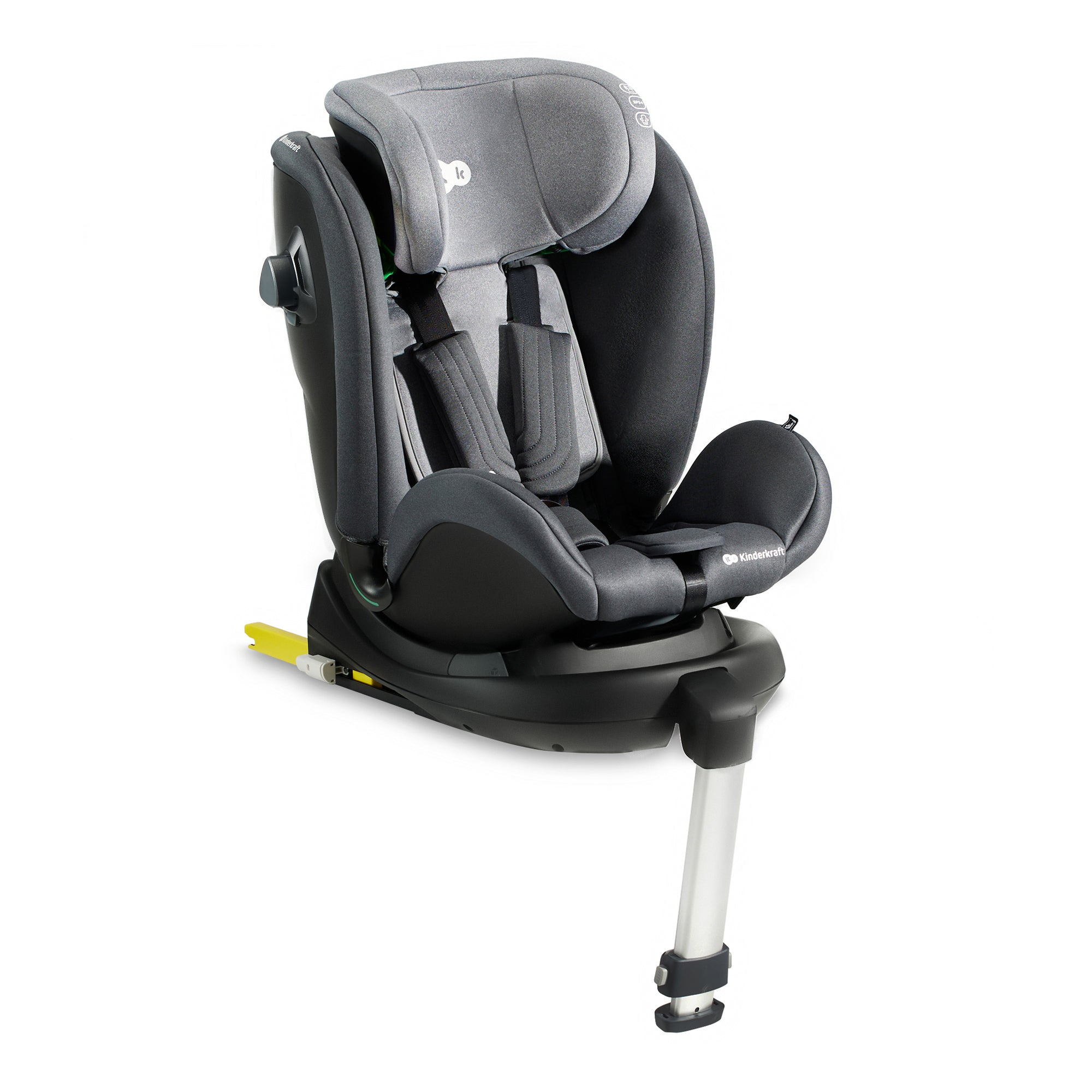 Kinderkraft столче за кола XRIDER i-Size GREY - снимка 4