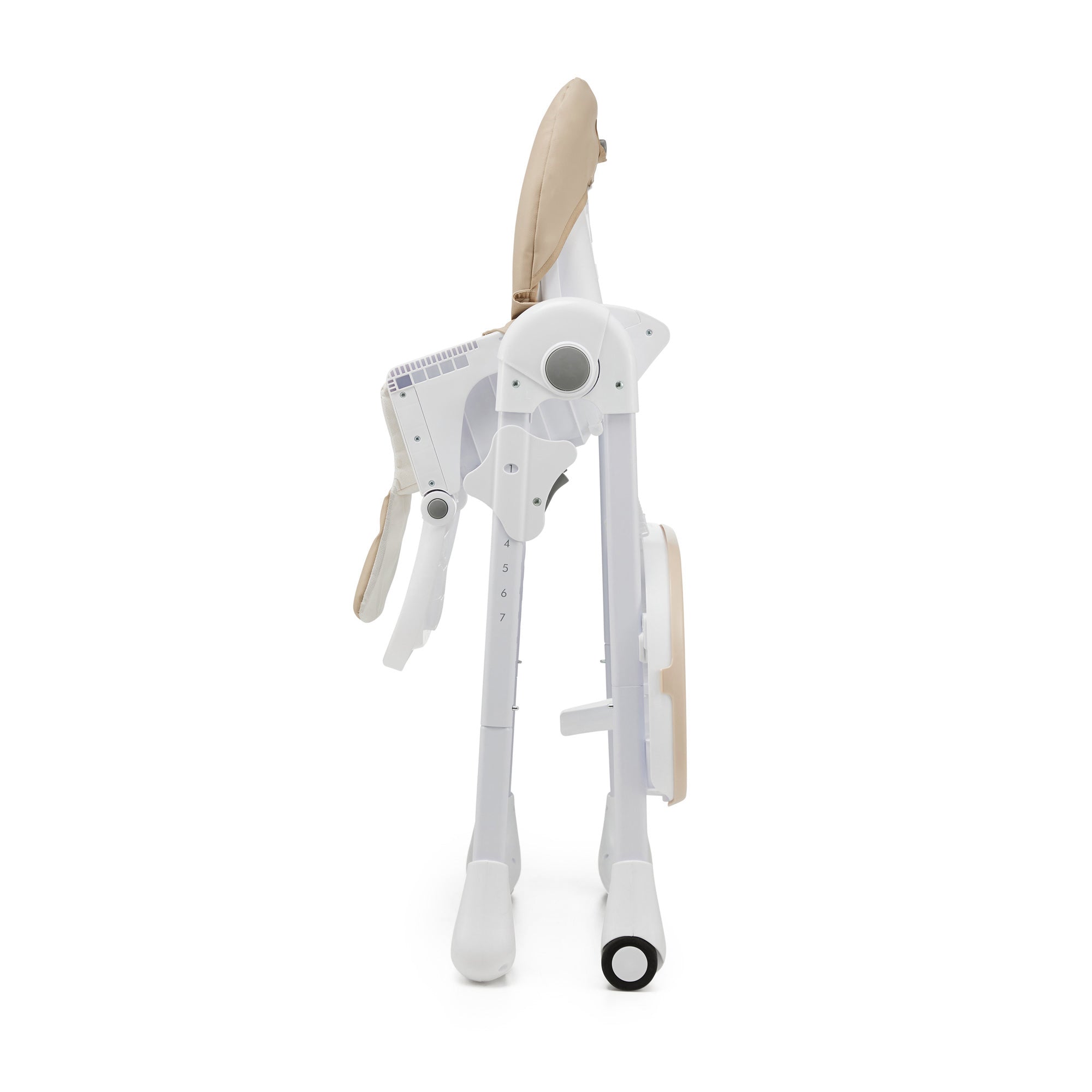 Kinderkraft TUMMIE столче за хранене BEIGE - снимка 3