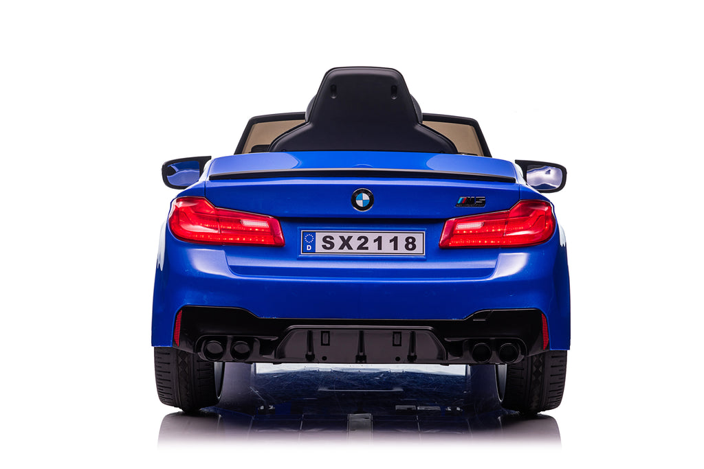 Акумулаторна кола Licensed BMW M5 Blue - снимка 5