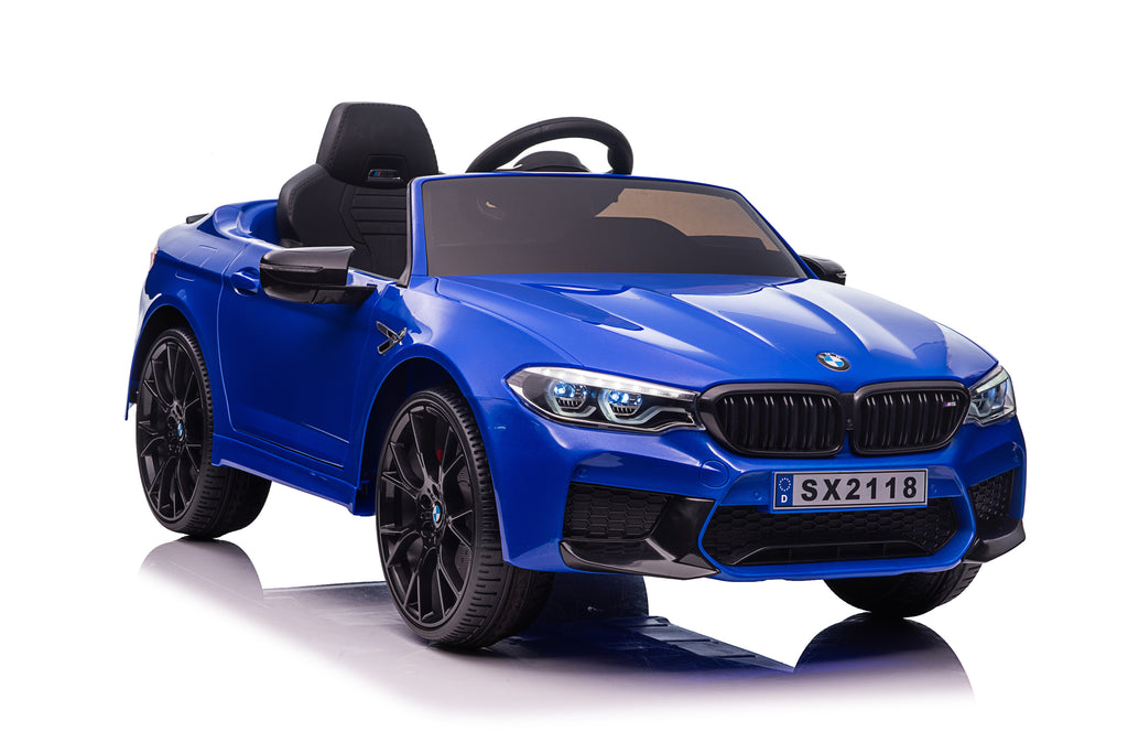 Акумулаторна кола Licensed BMW M5 Blue - снимка 2