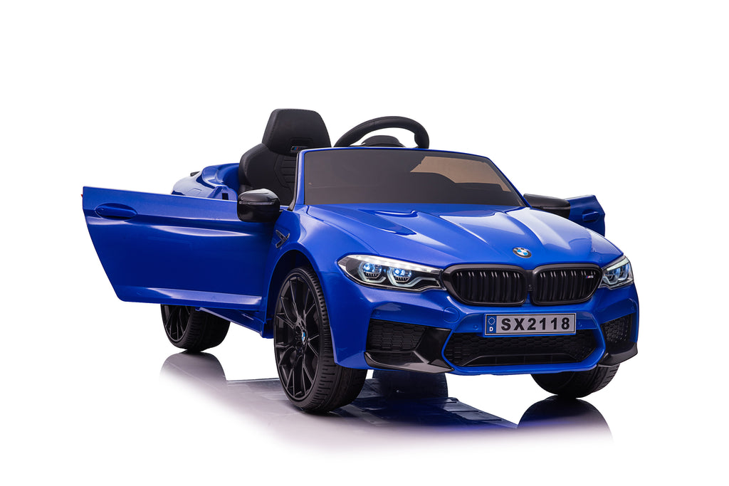 Акумулаторна кола Licensed BMW M5 Blue - снимка 3