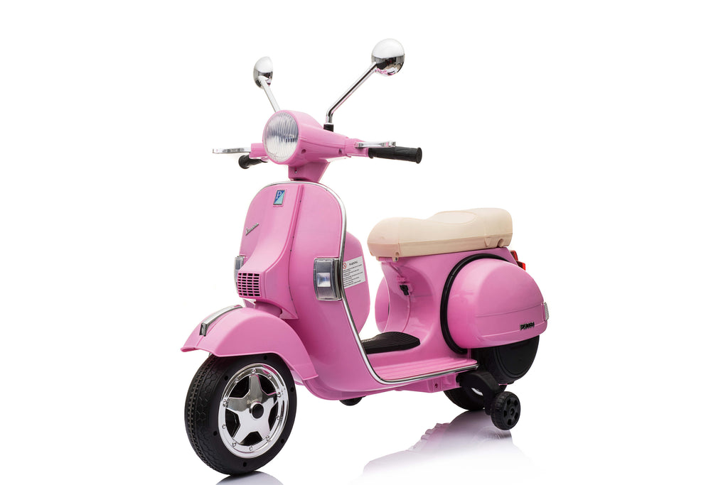 Акумулаторен мотор Licensed Vespa PX150 Pink - снимка 2