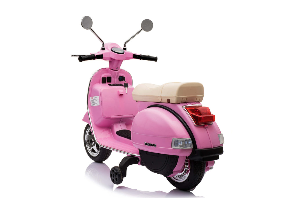 Акумулаторен мотор Licensed Vespa PX150 Pink - снимка 3