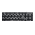 Клавиатура DeTech DE6081, USB, Черен - 6081