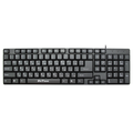 Клавиатура DeTech DE6080, PS2, Кирилизирана, Черен - 6080