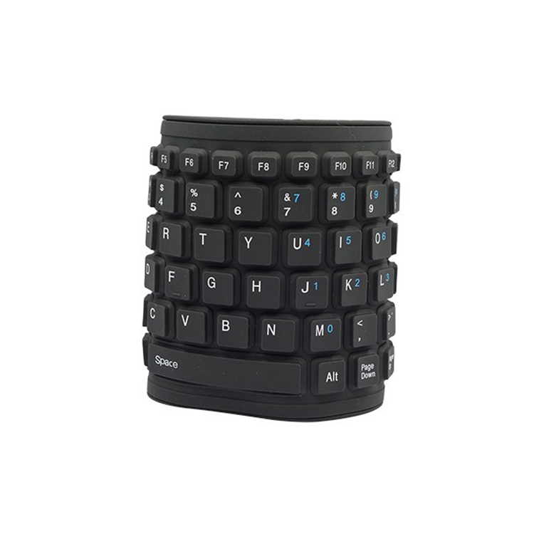 Клавиатура, No brand, Силиконова, USB, Различни цветове - 6101
