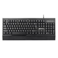 Клавиатура Mixie X6, USB, Черен - 6121