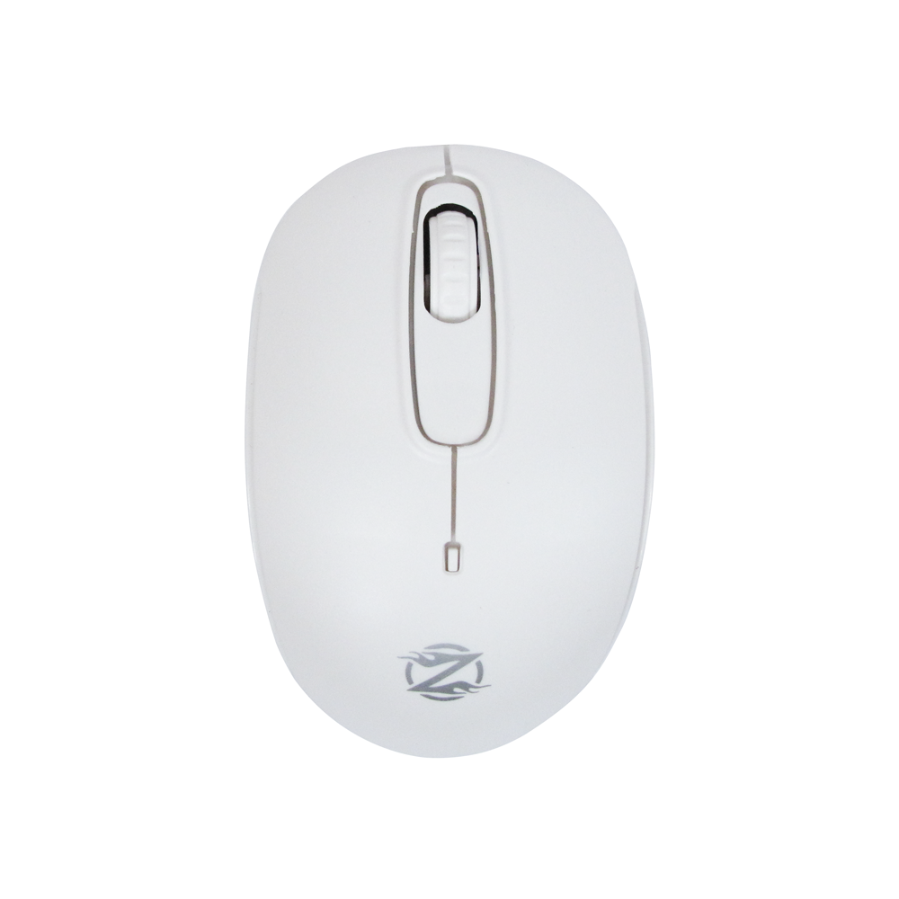 Мишка ZornWee W110, Безжична, Бял - 614