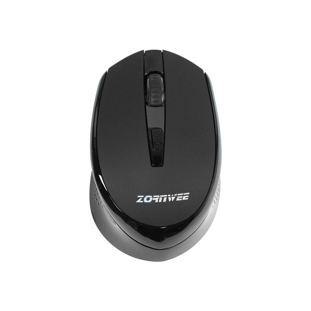 Мишка, ZornWee W220, Безжична, Черен - 615