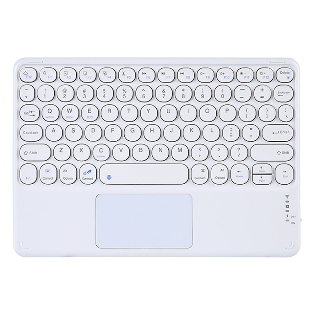 Клавиатура No brand Z16, Тъчпад, Bluetooth, Бял - 6170