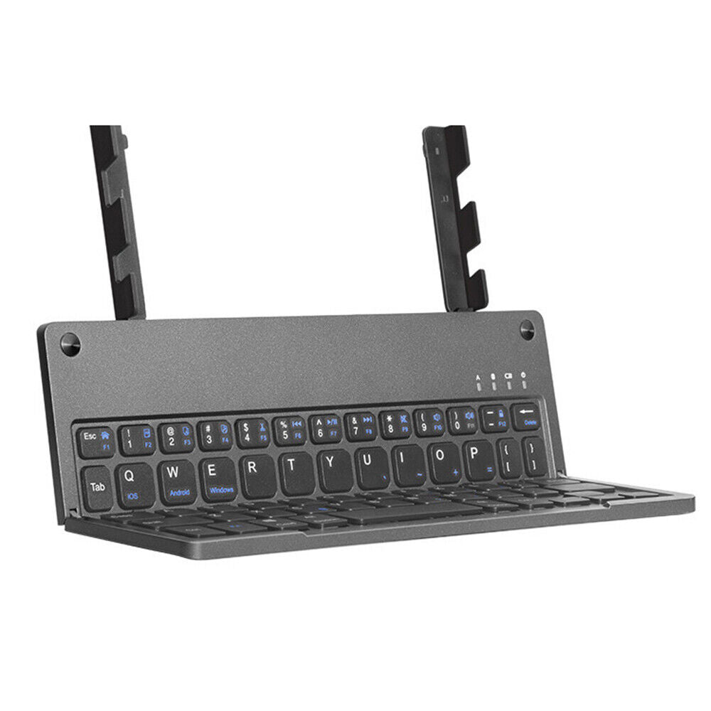 Клавиатура No brand B048, Сгъваема, Bluetooth, Черен - 6175