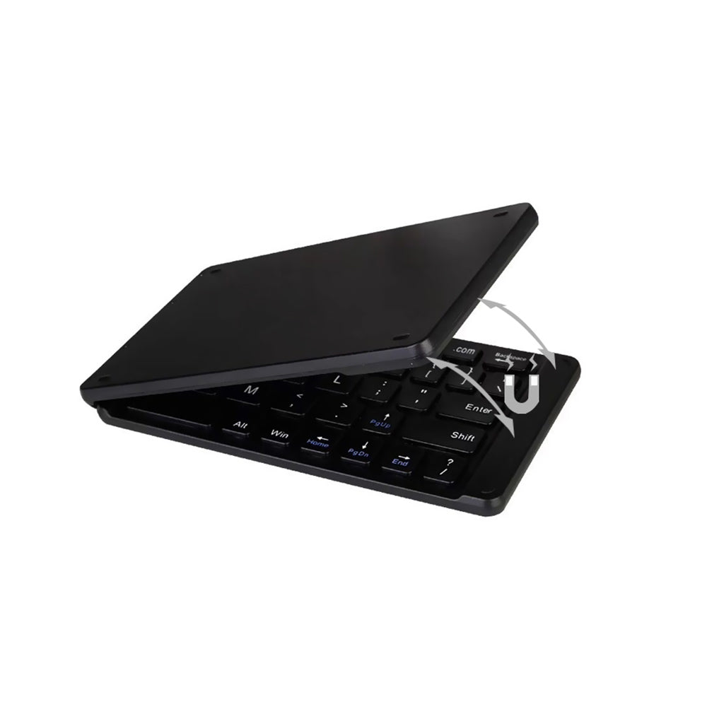 Клавиатура No brand K018, Сгъваема, Bluetooth, Черен - 6179