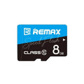Карта памет Remax Speed Flash, Micro SD, 8GB, Class 10, Син - 62056