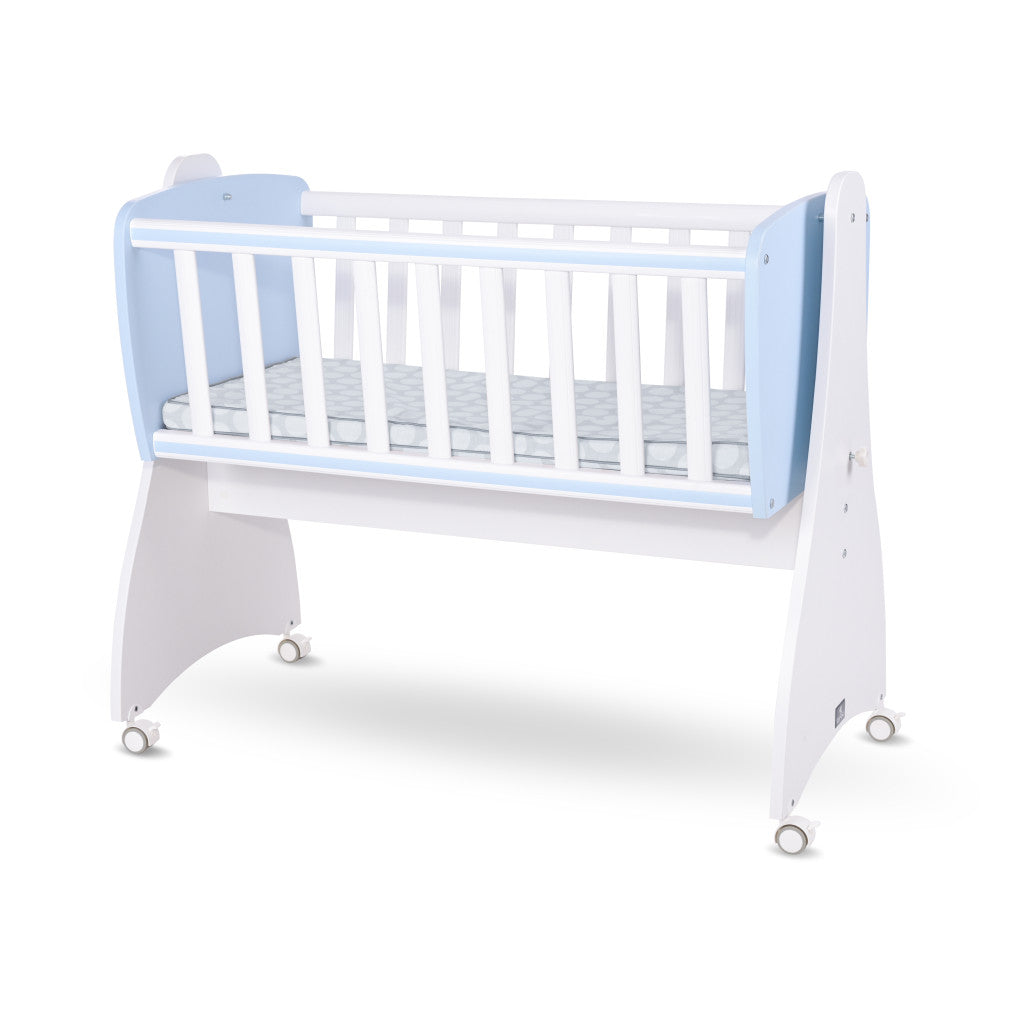 Люлка FIRST DREAMS бяла/BABY BLUE Lorelli Classic – снимка 1