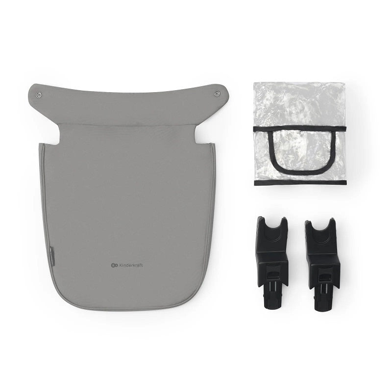 Kinderkraft NEWLY бебешка количка 4в1 MOONLIGHT GREY - снимка 6