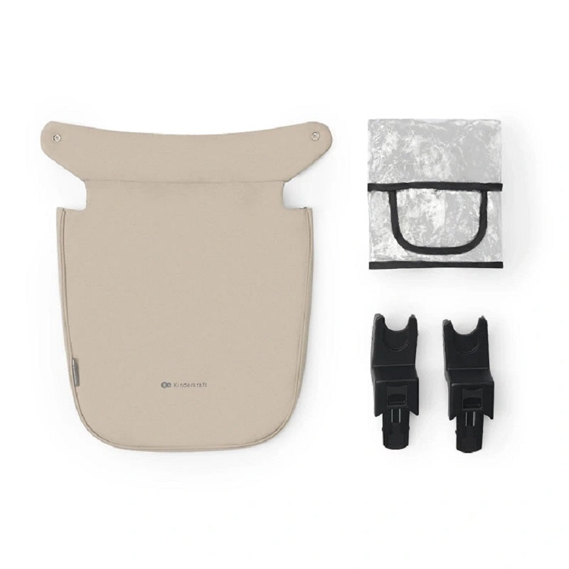 Kinderkraft NEWLY бебешка количка 4в1 SAND BEIGE - снимка 5