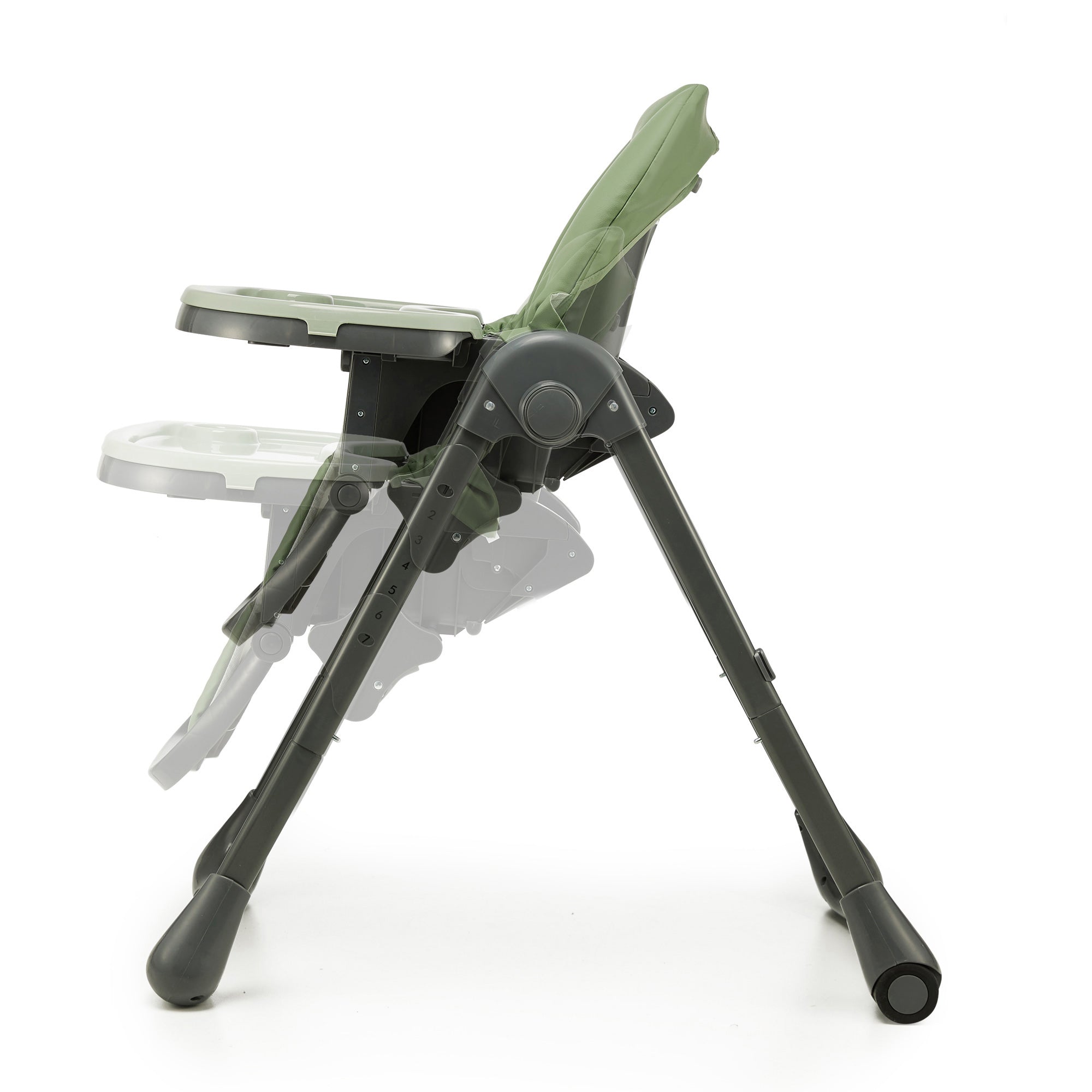 Kinderkraft TUMMIE столче за хранене GREEN - снимка 2