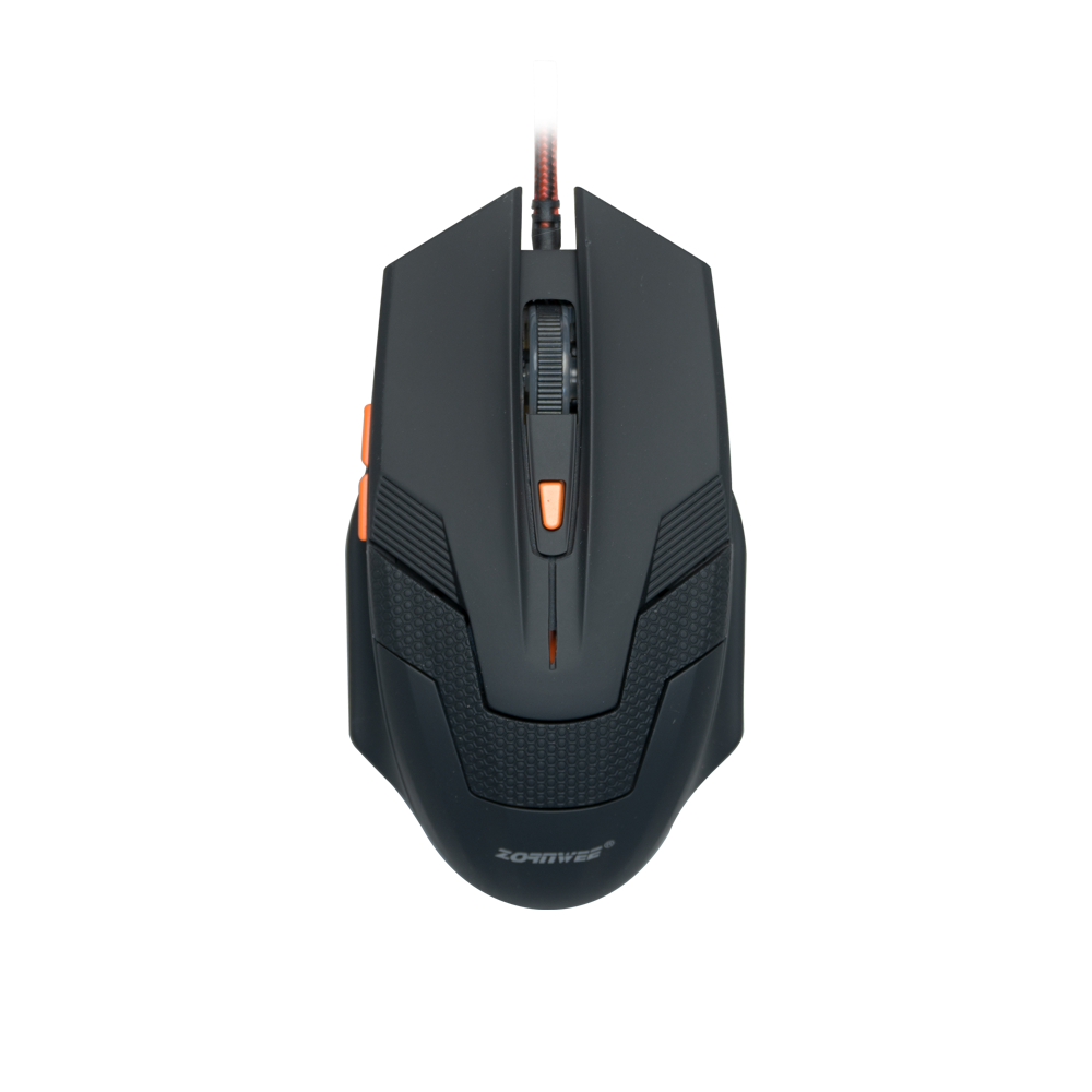Геймърска мишка ZornWee G706, Оптична, Черен - 702