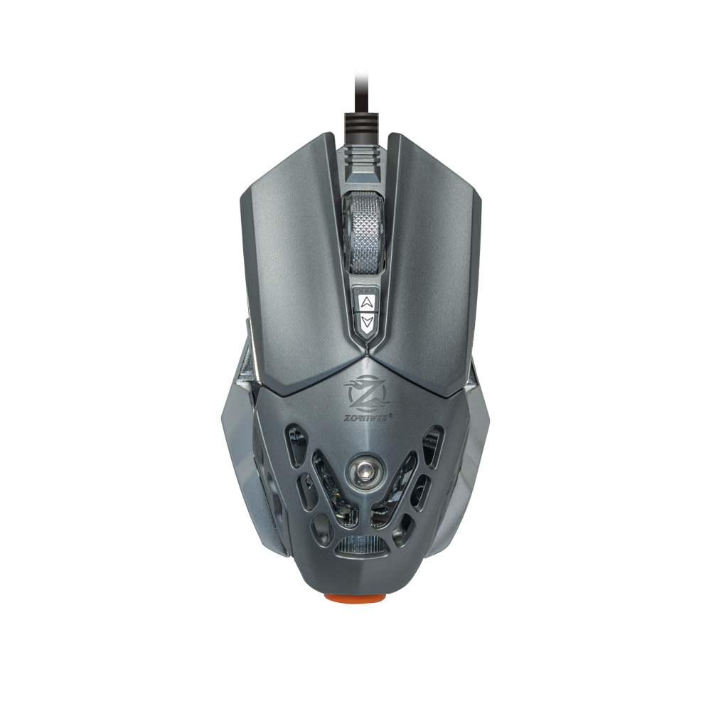Геймърска мишка ZornWee GX30, Оптична, Сив - 704