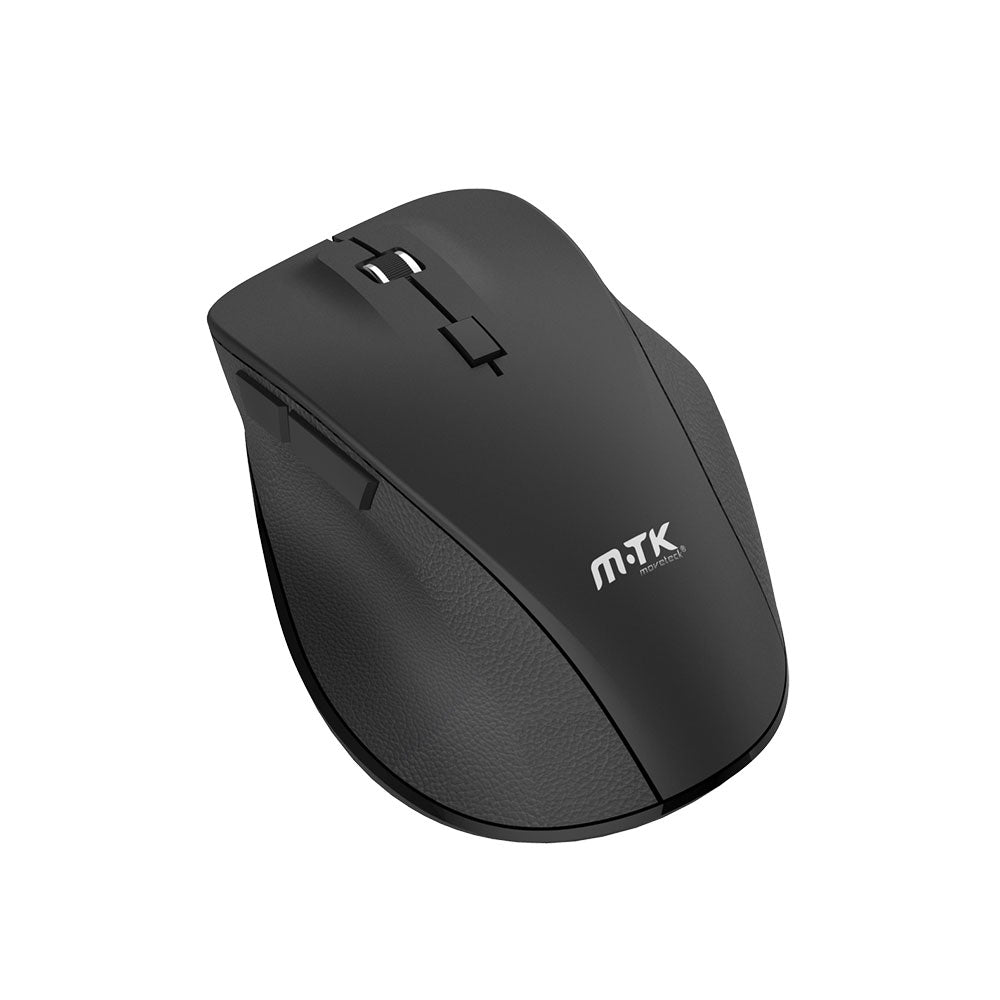 Мишка Moveteck GT003, Безжична, USB, 6D, Черен - 718